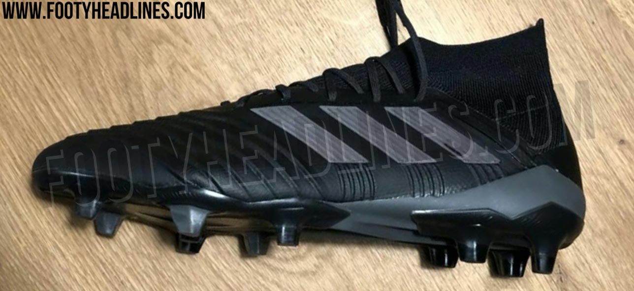 Blackout Adidas Predator 18.1 Nitecrawler Boots Leaked Footy